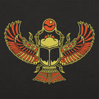 Desert Scarab Winged Egyptian Beetle Graphic