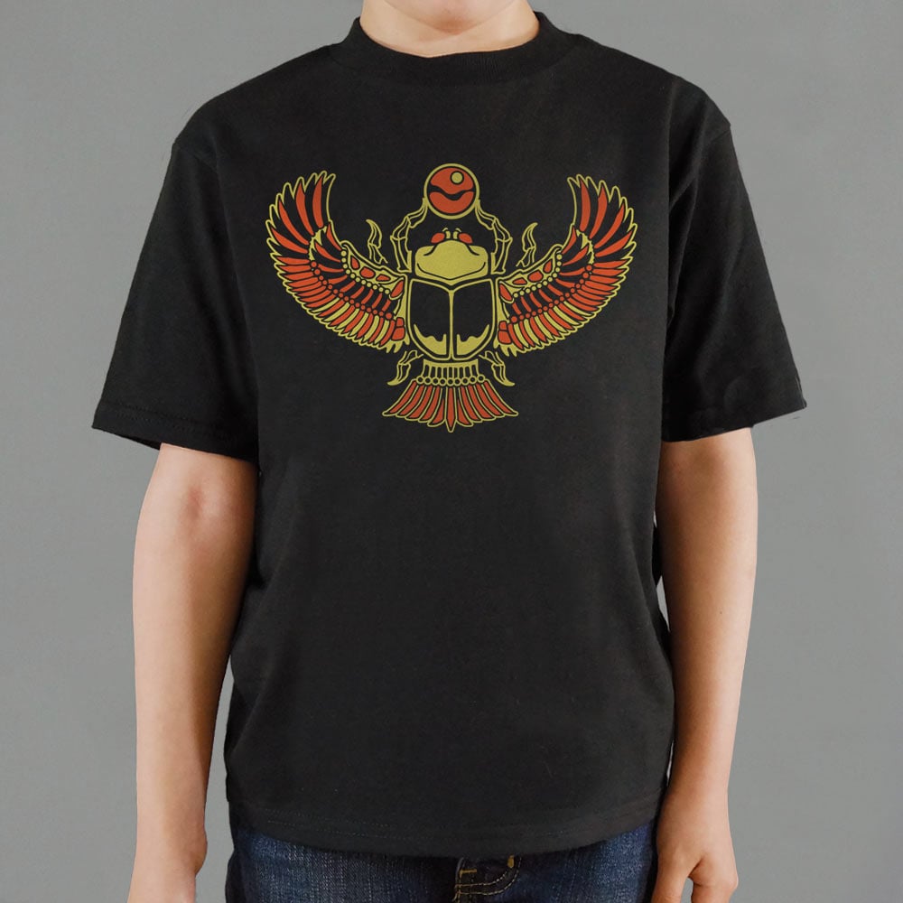 Desert Scarab Winged Egyptian Beetle Graphic
