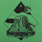 Devil's Tower Retro Graphic