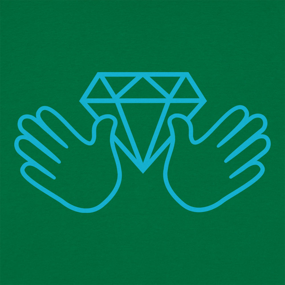 Diamond Hands Stubborn Investor Graphic