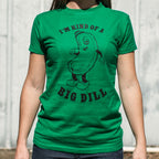 Kind Of A Big Dill Cartoon Pickle Pun