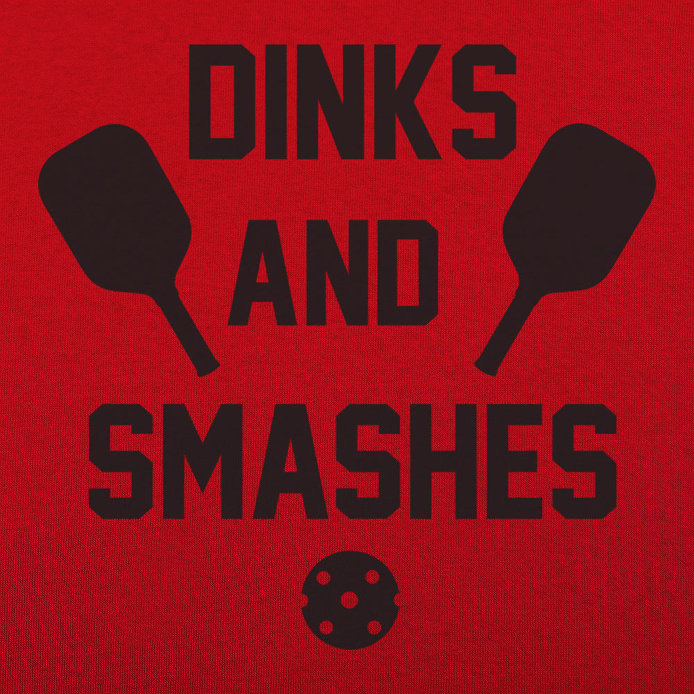 Dinks and Smashes Pickleball Graphic