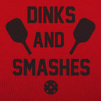 Dinks and Smashes Pickleball Graphic