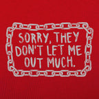 Sorry They Don't Let Me Out Much