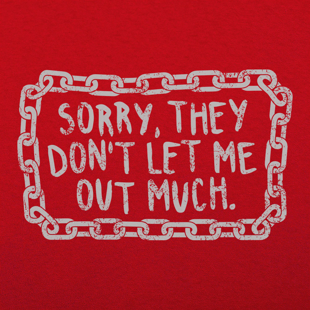 Sorry They Don't Let Me Out Much