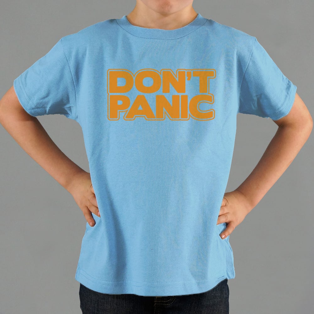 Don't Panic Bold Sci-Fi Galaxy Guide Text