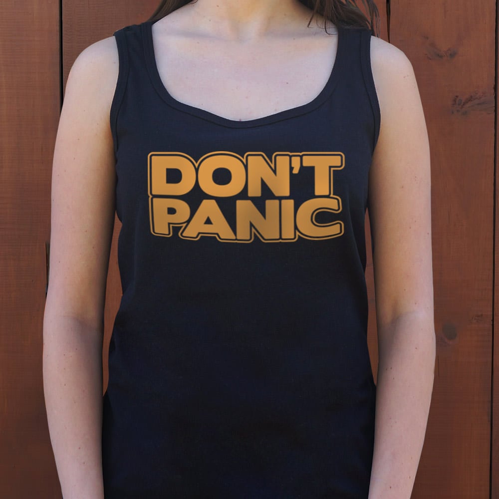 Don't Panic Bold Sci-Fi Galaxy Guide Text