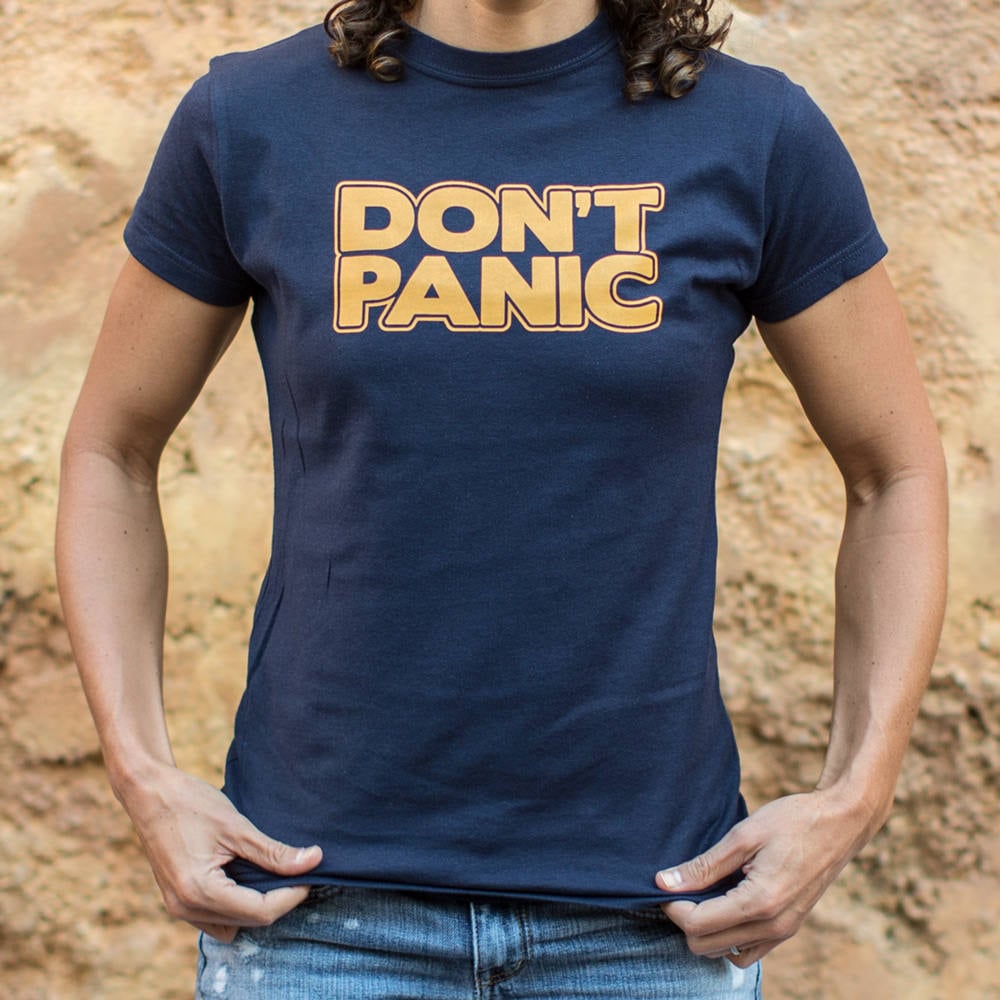 Don't Panic Bold Sci-Fi Galaxy Guide Text