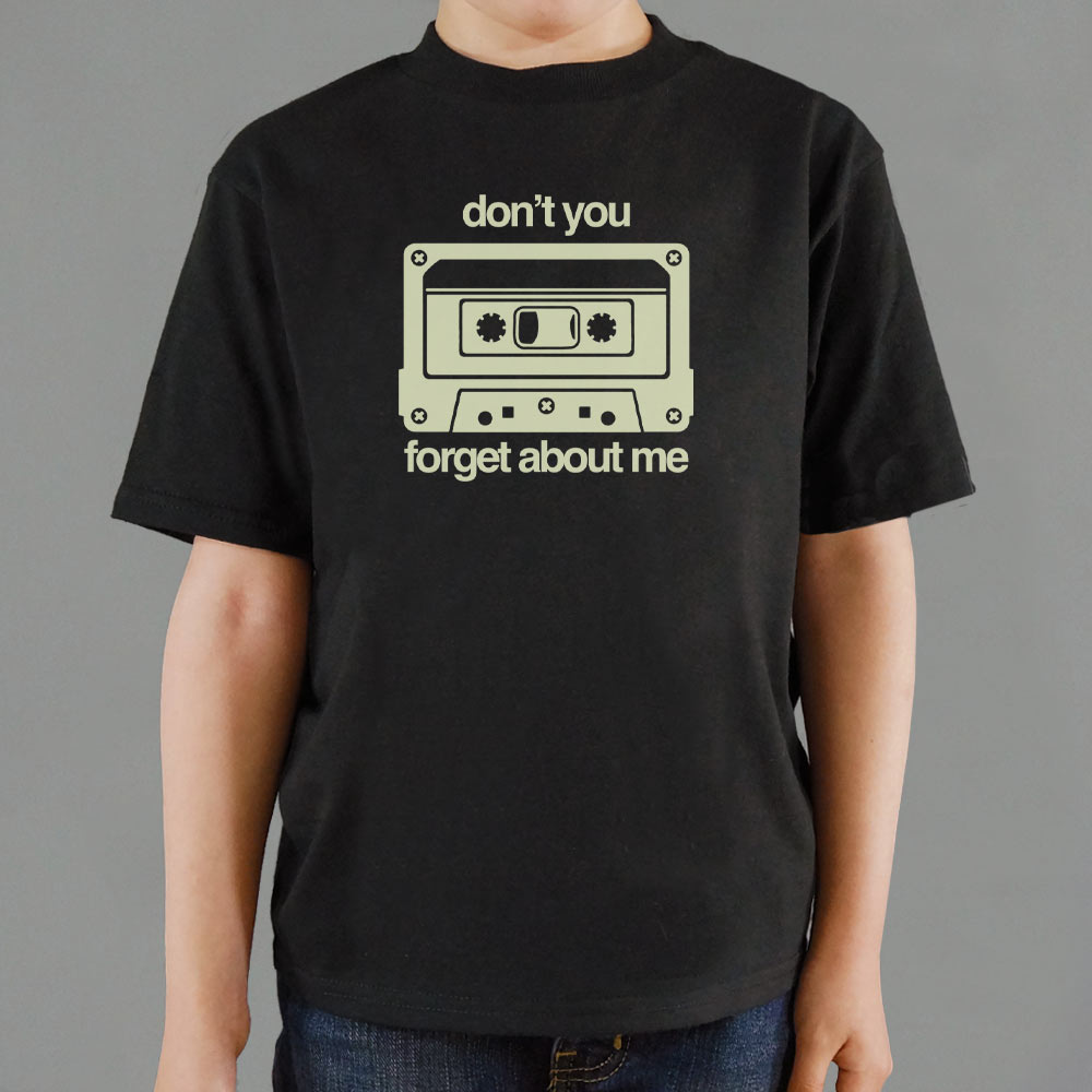 Don't You Forget About Me Retro Cassette Tape