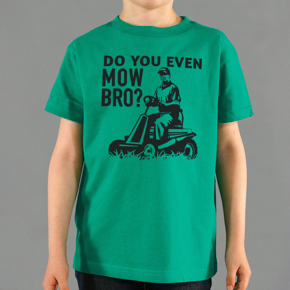 Do You Even Mow Bro Riding Lawn Mower Dad Joke