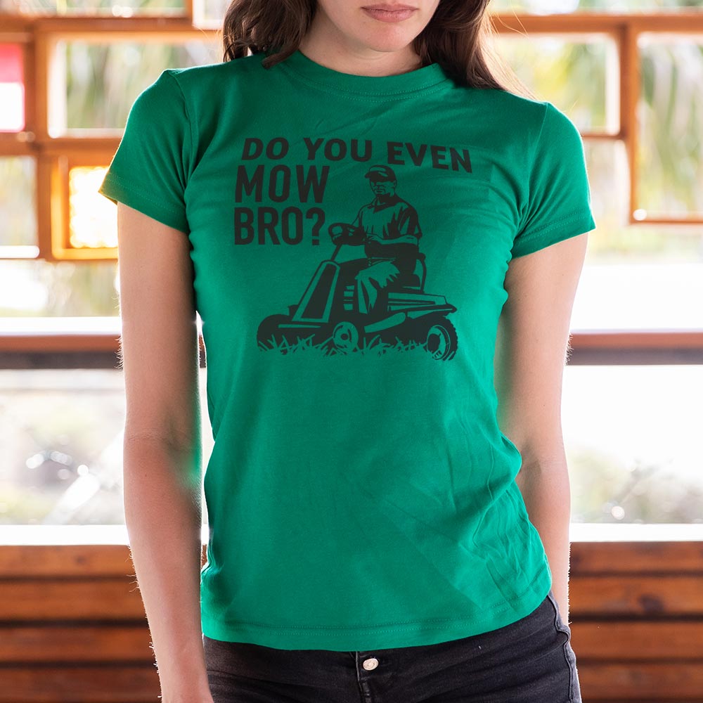 Do You Even Mow Bro Riding Lawn Mower Dad Joke