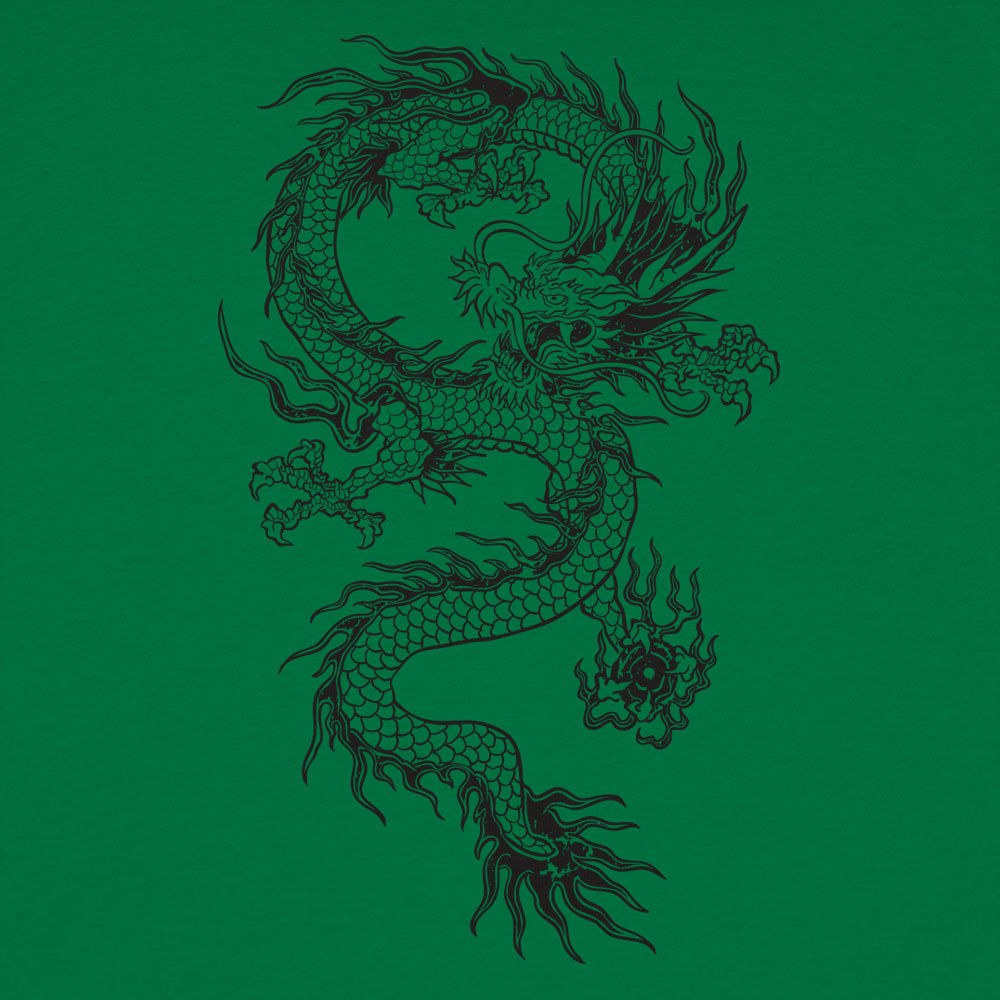 Dragon Tattoo Japanese Style Graphic