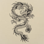 Dragon Tattoo Japanese Style Graphic