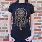 Dream Catcher with Woven Feathers Design