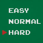 Easy Normal Hard Video Game Difficulty Select Menu