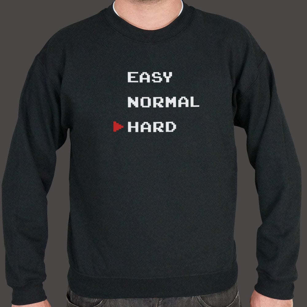Easy Normal Hard Video Game Difficulty Select Menu