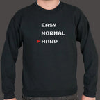 Easy Normal Hard Video Game Difficulty Select Menu