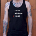 Easy Normal Hard Video Game Difficulty Select Menu