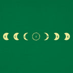 Eclipse Spelled Out in Moon Phases