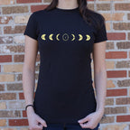 Eclipse Spelled Out in Moon Phases