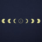 Eclipse Spelled Out in Moon Phases