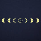 Eclipse Spelled Out in Moon Phases