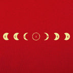 Eclipse Spelled Out in Moon Phases