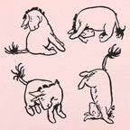 Eeyore's Tail - Winnie the Pooh Donkey Illustration