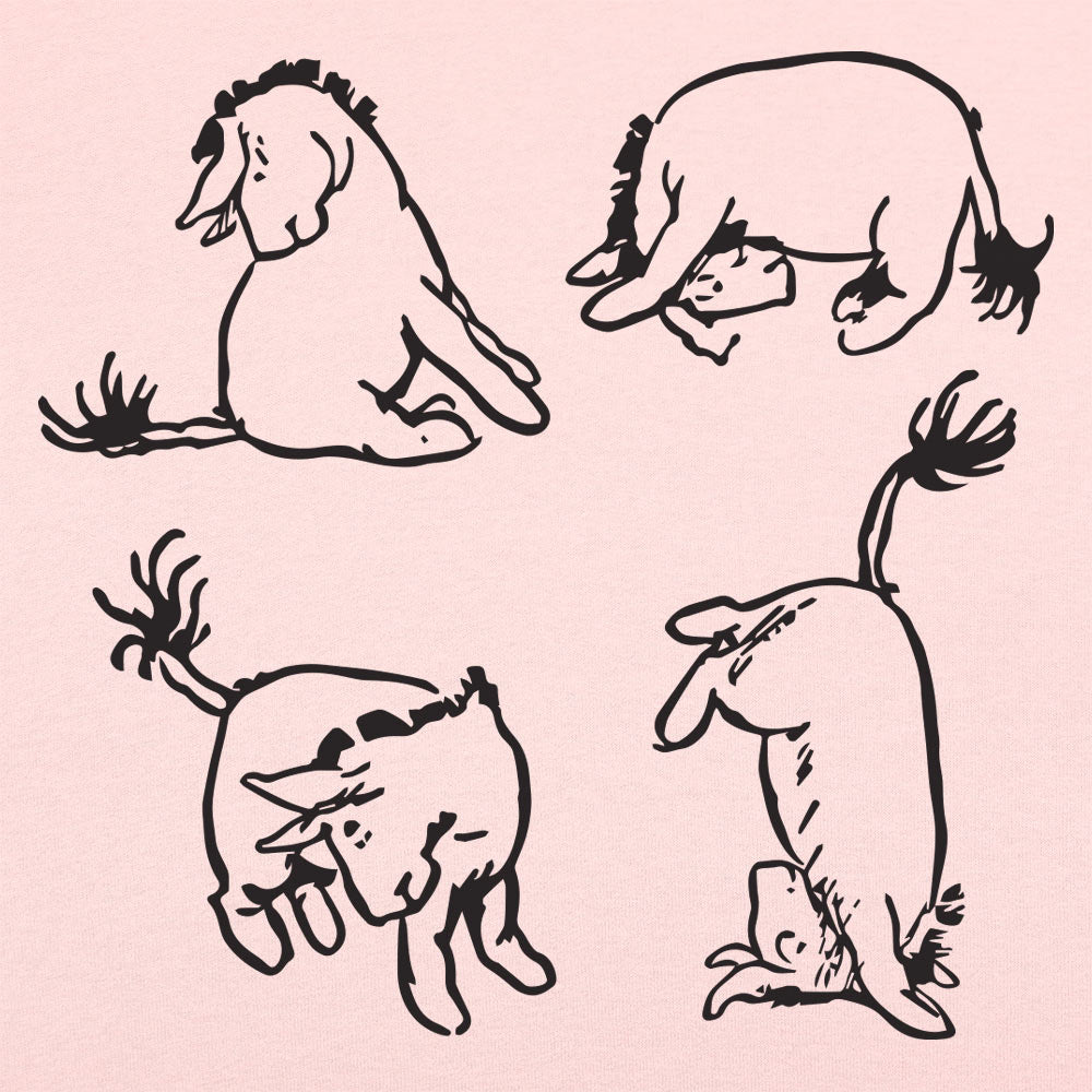 Eeyore's Tail - Winnie the Pooh Donkey Illustration