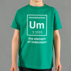 Element of Indecision Um Imnotshurium Periodic Table Pun