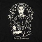 Emily Dickinson Forever Is Composed of Nows Quote Portrait