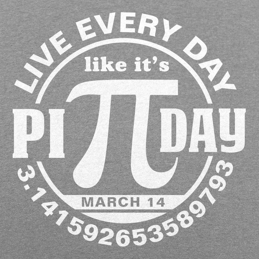 Every Day Is Pi Day. Pi Symbol Badge for March 14th