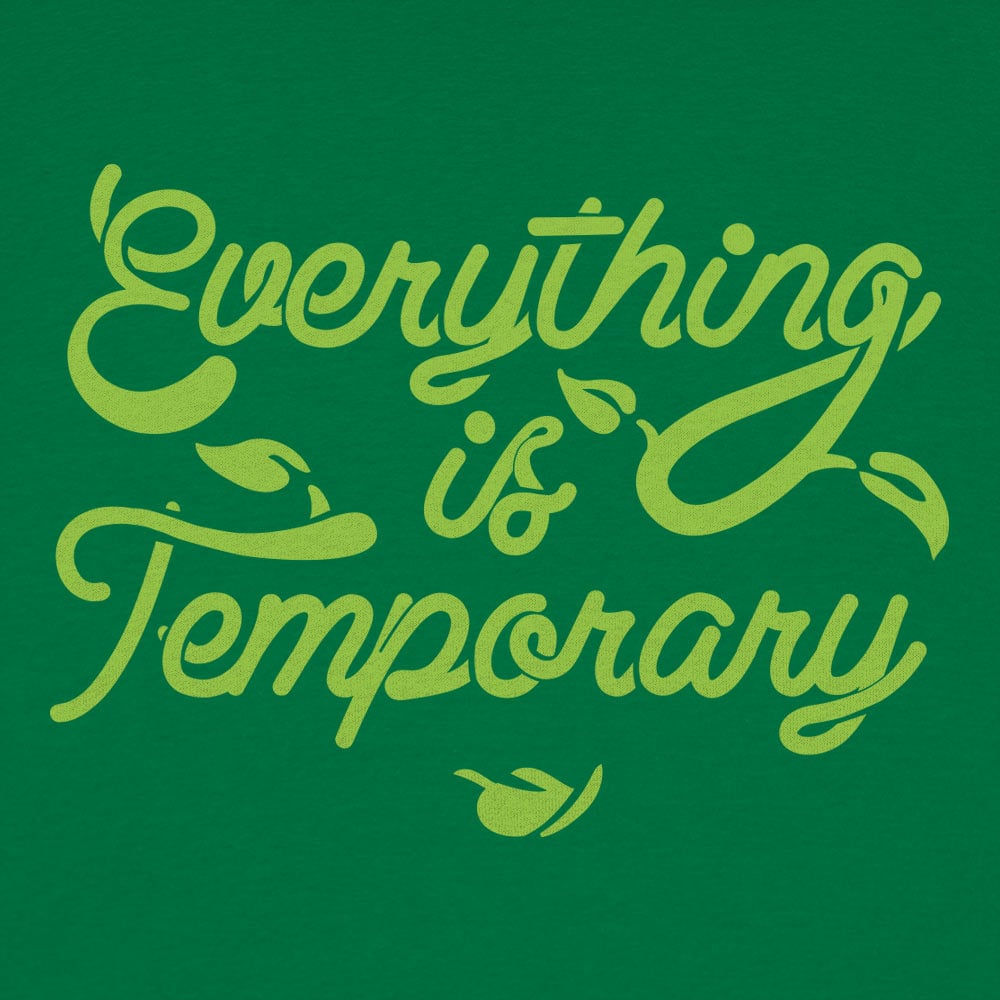Everything Is Temporary Inspirational Quote
