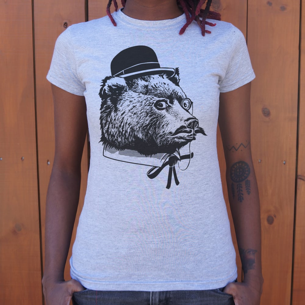 Fancy Bear in Bowler Hat and Monocle