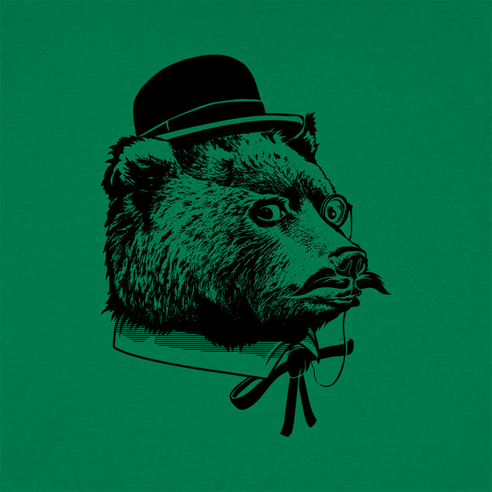 Fancy Bear in Bowler Hat and Monocle