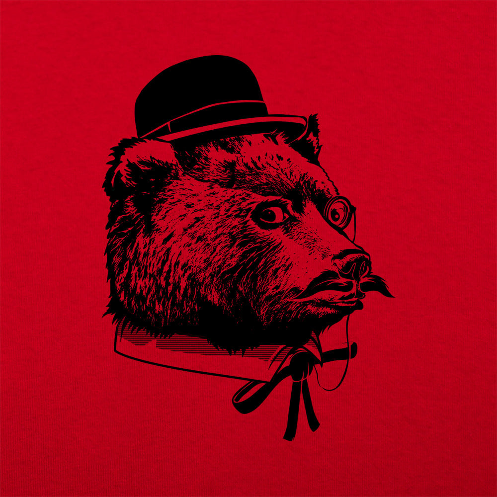 Fancy Bear in Bowler Hat and Monocle