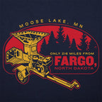 Fargo ND Wood Chipper Road Sign
