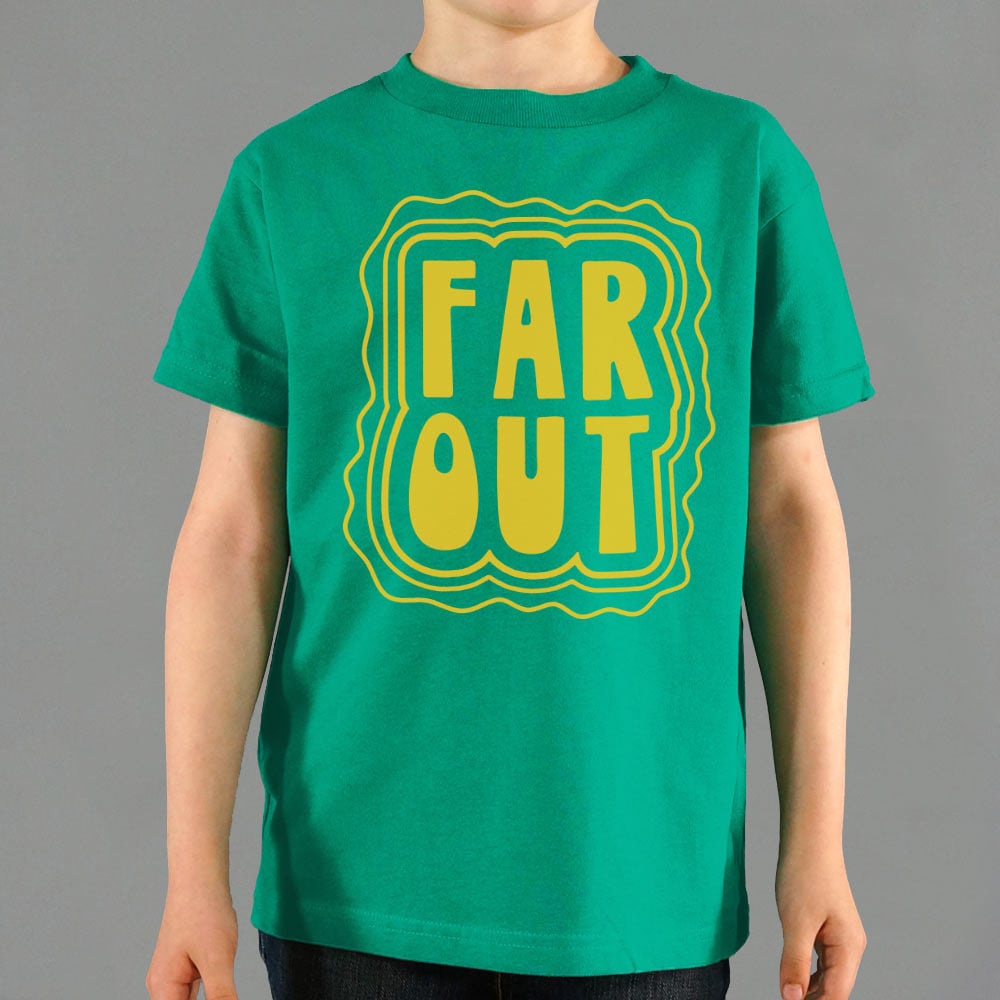 Far Out Retro Groovy 70s Lettering