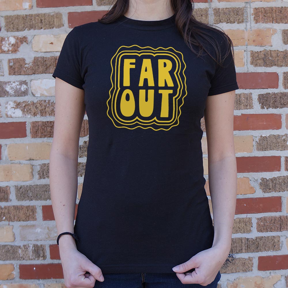 Far Out Retro Groovy 70s Lettering