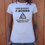 Frequent F-Bombs Detonated Warning Sign