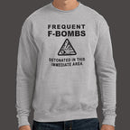 Frequent F-Bombs Detonated Warning Sign