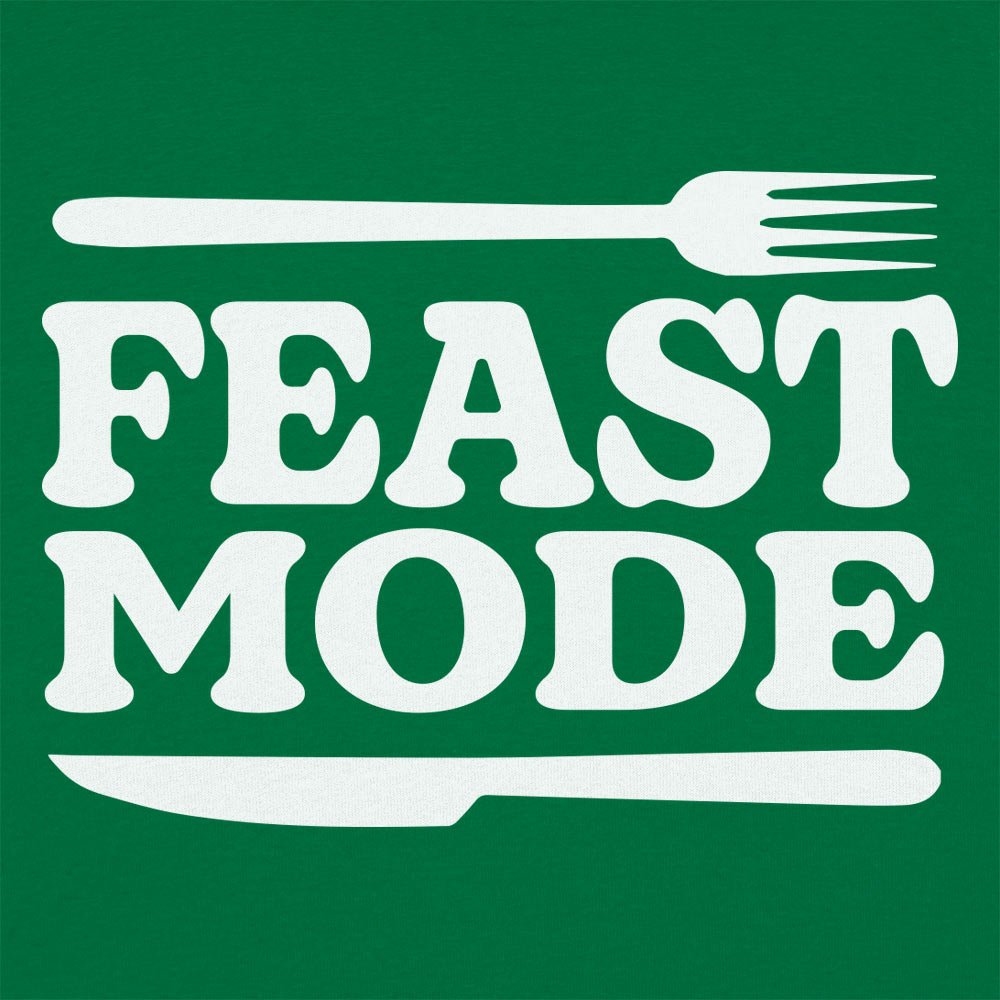 Feast Mode Thanksgiving Dinner Fork and Knife