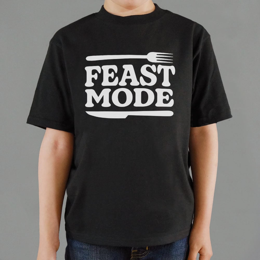 Feast Mode Thanksgiving Dinner Fork and Knife