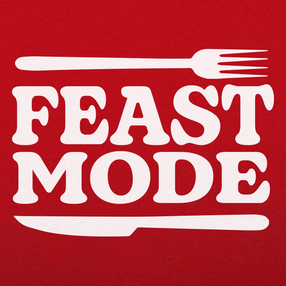 Feast Mode Thanksgiving Dinner Fork and Knife