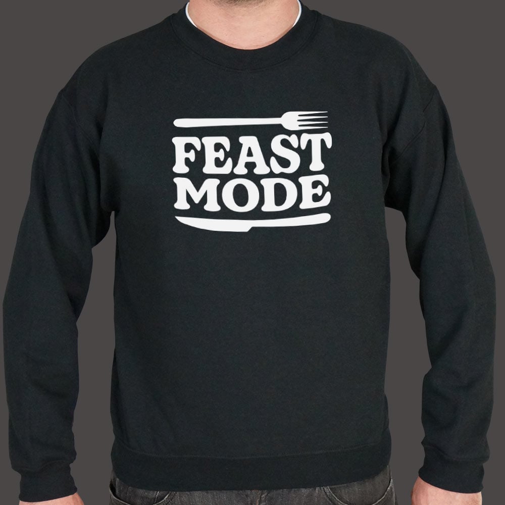 Feast Mode Thanksgiving Dinner Fork and Knife
