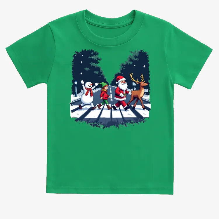 Festive Abbey Road Inspired T-Shirt