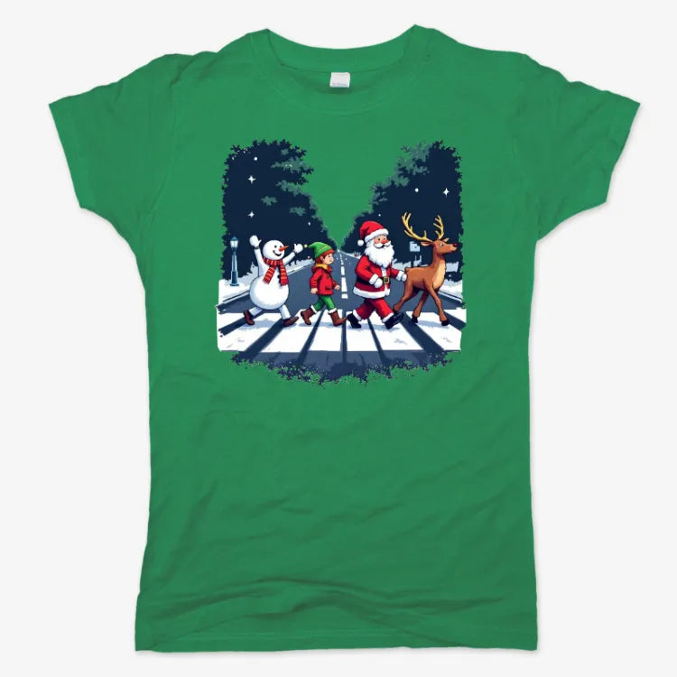 Festive Abbey Road Inspired T-Shirt