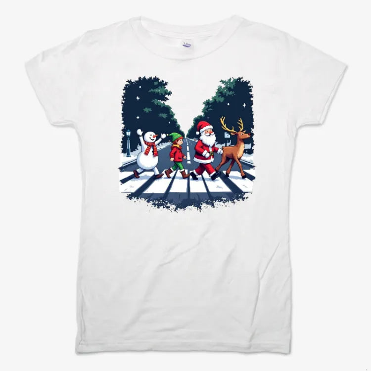 Festive Abbey Road Inspired T-Shirt