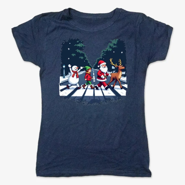 Festive Abbey Road Inspired T-Shirt