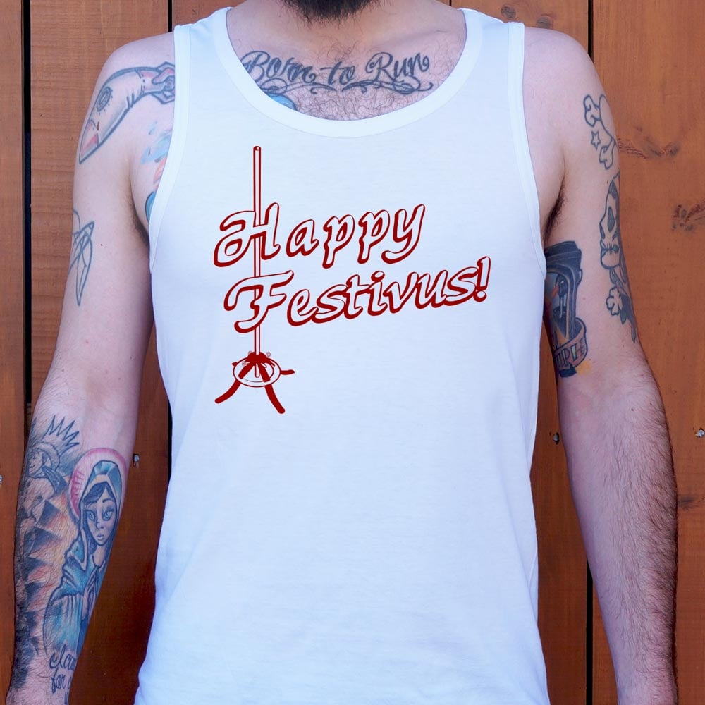 Happy Festivus Aluminum Pole